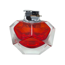 Load image into Gallery viewer, 1960s Stunning Red Table Lighter in Murano Sommerso Glass By Flavio Poli for Seguso Madinteriorart by Maden