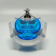 Load image into Gallery viewer, 1960s Stunning Table Blue Lighter in Murano Sommerso Glass By Flavio Poli for Seguso Madinteriorart by Maden
