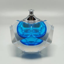 Load image into Gallery viewer, 1960s Stunning Table Blue Lighter in Murano Sommerso Glass By Flavio Poli for Seguso Madinteriorart by Maden