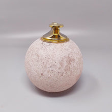 Load image into Gallery viewer, 1960s Stunning Table Lighter in Murano Frosted Glass by Paolo Traversi. Made in Italy Madinteriorart by Maden