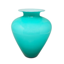 Load image into Gallery viewer, 1970s Exquisite Murano Glass Aquamarine Vase by Ca' dei Vetrai