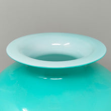 Load image into Gallery viewer, 1970s Exquisite Murano Glass Aquamarine Vase by Ca' dei Vetrai