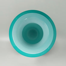 Load image into Gallery viewer, 1970s Exquisite Murano Glass Aquamarine Vase by Ca' dei Vetrai
