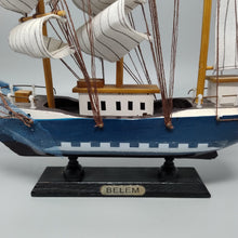 Load image into Gallery viewer, 1970s Astonishing Belem Model Ship. Handmade. Made in England (Copia) Madinteriorart by Maden