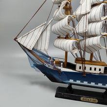 Load image into Gallery viewer, 1970s Astonishing Belem Model Ship. Handmade. Made in England (Copia) Madinteriorart by Maden