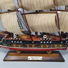 Load image into Gallery viewer, 1970s Astonishing Bergantin Siglo XVIII Model Ship. Handmade. Made in England Madinteriorart by Maden