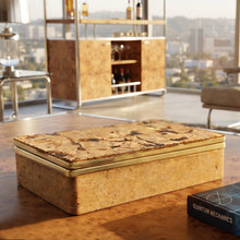 Load image into Gallery viewer, 1970s Astonishing Box Crafted From Sardinian Cork. Made in Italy Madinteriorart by Maden
