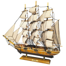 Load image into Gallery viewer, 1970s Astonishing Fragata Siglo XVIII Model Ship. Handmade. Made in England Madinteriorart by Maden