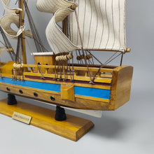 Load image into Gallery viewer, 1970s Astonishing HMS Endeavour Model Ship. Handmade. Made in England Madinteriorart by Maden