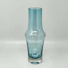 Load image into Gallery viewer, 1970s Astonishing Light Blue Vase #1376 by Tamara Aladin Vase for Riihimaki/Riihimaen Lasi Oy Madinteriorart by Maden