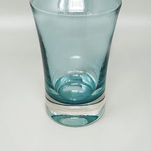 Load image into Gallery viewer, 1970s Astonishing Light Blue Vase #1376 by Tamara Aladin Vase for Riihimaki/Riihimaen Lasi Oy Madinteriorart by Maden