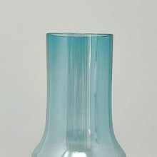 Load image into Gallery viewer, 1970s Astonishing Light Blue Vase #1376 by Tamara Aladin Vase for Riihimaki/Riihimaen Lasi Oy Madinteriorart by Maden
