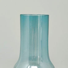 Load image into Gallery viewer, 1970s Astonishing Light Blue Vase #1376 by Tamara Aladin Vase for Riihimaki/Riihimaen Lasi Oy Madinteriorart by Maden