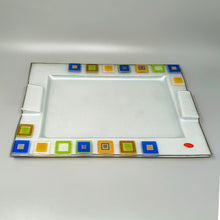 Load image into Gallery viewer, 1970s Astonishing Tray By Albatros in Murano Glass. Made in Italy Madinteriorart by Maden