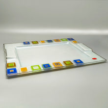 Load image into Gallery viewer, 1970s Astonishing Tray By Albatros in Murano Glass. Made in Italy Madinteriorart by Maden