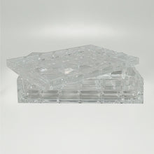 Load image into Gallery viewer, 1970s Magnificent Crystal Box by Colle. Made in Italy