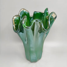 Load image into Gallery viewer, 1970s Exquisite "Fazzoletto" Murano Glass Vase by Dogi. Made in Italy - Madinteriorart by Maden