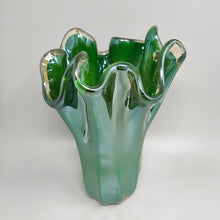 Load image into Gallery viewer, 1970s Exquisite "Fazzoletto" Murano Glass Vase by Dogi. Made in Italy Madinteriorart by Maden