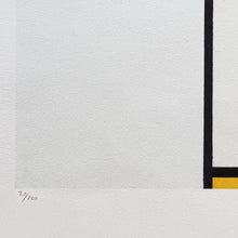 Load image into Gallery viewer, 1970s Gorgeous "After" Piet Mondrian "Composition No. III" Limited Edition Lithograph Madinteriorart by Maden