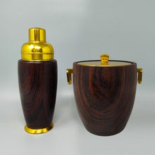 Load image into Gallery viewer, 1970s Gorgeous Cocktail Shaker With Ice Bucket by Aldo Tura. Made in Italy Madinteriorart by Maden