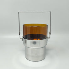 Load image into Gallery viewer, 1970s Gorgeous Cocktail Shaker With Ice Bucket by Pran. Made in Italy Madinteriorart by Maden