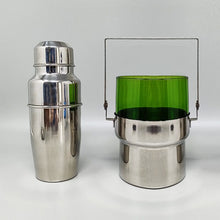 Load image into Gallery viewer, 1970s Gorgeous Cocktail Shaker With Ice Bucket by Pran. Made in Italy Madinteriorart by Maden

