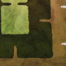 Load image into Gallery viewer, 1970s Gorgeous Geometric Space Age Rug in Wool. Made in Italy Madinteriorart by Maden