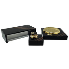 Load image into Gallery viewer, 1970s Gorgeous Hollywood Regency Smoking Set. Made in Italy Madinteriorart by Maden