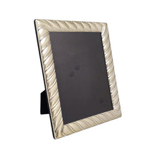 Load image into Gallery viewer, 1970s Gorgeous Photo Frame in Silver Plated with Glass. Made in Italy Madinteriorart by Maden