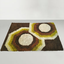 Load image into Gallery viewer, 1970s Gorgeous Space Age Luxury Rug by Desso with Original Label. Madinteriorart by Maden