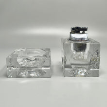 Load image into Gallery viewer, 1970s Italian Crystal Glass Smoking Set by Antonio Imperatore. Madinteriorart by Maden