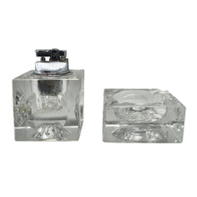 Load image into Gallery viewer, 1970s Italian Crystal Glass Smoking Set by Antonio Imperatore. Madinteriorart by Maden