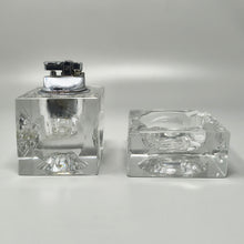 Load image into Gallery viewer, 1970s Italian Crystal Glass Smoking Set by Antonio Imperatore. Madinteriorart by Maden