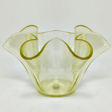 Load image into Gallery viewer, 1970s Italian Murano Glass Yellow "Fazzoletto" Handkerchief Vase by Dogi Madinteriorart by Maden