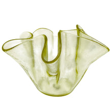 Load image into Gallery viewer, 1970s Italian Murano Glass Yellow "Fazzoletto" Handkerchief Vase by Dogi Madinteriorart by Maden
