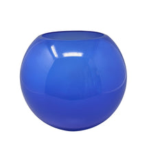 Load image into Gallery viewer, 1970s Mid-Century Blue Vase by Ind. Vetraria Valdarnese. Made in Italy Madinteriorart by Maden
