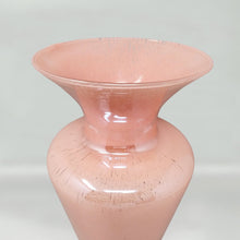 Load image into Gallery viewer, 1970s Murano Blown Antique Pink Vase by Maestro del Vetro Vasi Madinteriorart by Maden
