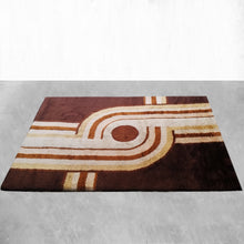 Load image into Gallery viewer, 1970s Museum-Grade Avant-Garde Wool Rug The Epithet of Space Age Luxury. Made in Italy tappeto Madinteriorart by Maden