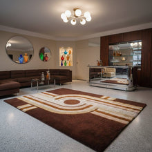 Load image into Gallery viewer, 1970s Museum-Grade Avant-Garde Wool Rug The Epithet of Space Age Luxury. Made in Italy tappeto Madinteriorart by Maden