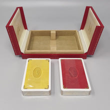 Load image into Gallery viewer, 1970s Original Gorgeous Playing Cards Box by Cartier in Excellent condition. Made in France Madinteriorart by Maden