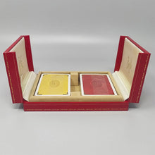 Load image into Gallery viewer, 1970s Original Gorgeous Playing Cards Box by Cartier in Excellent condition. Made in France Madinteriorart by Maden