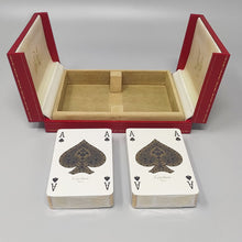 Load image into Gallery viewer, 1970s Original Gorgeous Playing Cards Box by Cartier in Excellent condition. Made in France Madinteriorart by Maden