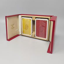 Load image into Gallery viewer, 1970s Original Gorgeous Playing Cards Box by Cartier in Excellent condition. Made in France Madinteriorart by Maden