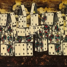 Load image into Gallery viewer, 1970s Original Gorgeous Playing Cards Box by Piero Fornasetti in Excellent condition. Made in Italy Madinteriorart by Maden