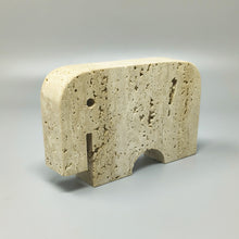 Load image into Gallery viewer, 1970s Original Travertine Elephant Sculpture by Enzo Mari for F.lli Mannelli Madinteriorart by Maden