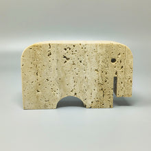 Load image into Gallery viewer, 1970s Original Travertine Elephant Sculpture by Enzo Mari for F.lli Mannelli Madinteriorart by Maden