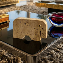 Load image into Gallery viewer, 1970s Original Travertine Elephant Sculpture by Enzo Mari for F.lli Mannelli Madinteriorart by Maden