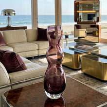 Load image into Gallery viewer, 1970s Space Age Purple Vase by V. Nason in Murano Glass. Made in Italy Madinteriorart by Maden