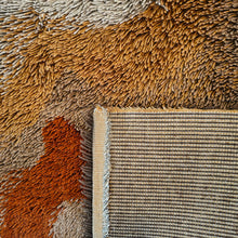 Load image into Gallery viewer, 1970s Space Age Wool Rug | Mid-Century Modern Organic Wave Pattern. Made in Italy tappeto Madinteriorart by Maden