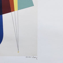 Load image into Gallery viewer, 1970s Stunning Man Ray "Long Distance" Limited Edition Lithograph Madinteriorart by Maden